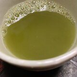 生姜でポカポカ緑茶